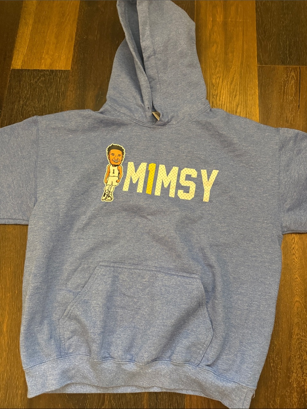 Mimsy basketball hoodie